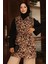 Leopar Desenli Ikili Takım Vizon 19255 2