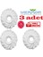 Wermoplast Yedek Mikrofiber Vileda Mop Ucu Başlığı (3 Adet) Boyut (40X40) 5