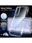 Samsung Galaxy S25 Edge Kılıf Kamera Çıkıntılı Korumalı Yumuşak Şeffaf Silikon + 9h Ekran Koruyucu Cam Set 2in1 3