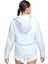 Therma Fit Adv Repel Aeroloft Running Full Zip Hoodie Kadın Bol Kesim Kaz Tüyü Kapüşonlu Ceket Açık Mavi 2