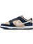 Dunk Low Next Nature Leather Women Sneaker Hakiki Deri Beyaz Lacivert Kadın Spor Ayakkabı 2