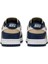Dunk Low Next Nature Leather Women Sneaker Hakiki Deri Beyaz Lacivert Kadın Spor Ayakkabı 4