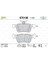 Arka Disk Fren Balatası Ford Edge 2.0d 08/15-07/18 Ford Kuga 1.5/1.5d/1.6/2.0/2.0d 11/12 5302023-5302023-DG9C2M007CB 1