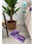 Mioclean ( 1 Adet Yedek Bez Hediyeli )Yer Mopu Fayans Duvar Yüzey Temizlik Mikrofiber Mandallı Mop 2