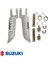 Suzuki Gsxr 1000 2011-2012 Ön Ayaklık Basamak Seti 1