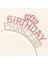 Kristal Taşlı Pembe Birthday Princess Yazılı Parti Tacı 19X11 cm 2