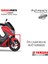 Nmax 125/155 2015-2023 Orijinal Ön Çamurluk Mat Kırmızı 2
