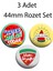 Twinkling Watermelon Viva La Vida 3 Adet 44MM Rozet Seti 1