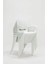 Rattan Lüx Home 6 Kişilik Bahçe Masa Takımı-Beyaz 2