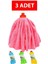 Mikrofiber Mop Başlık 3 Adet 45X70 Yedek Paspas Ucu Mikrofiber Bez Paspas 1