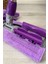 Yer Mopu Fayans Duvar Yüzey Temizlik Mikrofiber Mandallı Mop ( 1 Adet Yedek Bez Hediyeli ) 4