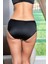 Saten Toparlayıcı Minimizer Sütyen ve Yüksek Bel Slip Külot Takım Siyah (MGP31521) 4