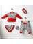 Kız Bebek Leopar Desenli 0-3 Ay 5 Li Set %100 Pamuk 1