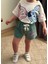 Kız Çocuk Stitch Detaylı 2'li Takım 1