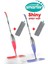 Shıny Sprey Mop Renkli 2 Li 2 Yedek Mop ( Very Peri-Somon) Mop Paspas Temizlik Seti 1