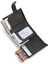 Erkek Mekanizmalı Bozuk Para Bölmeli Cüzdan ve Kartlık NEWPOLO342 - Siyah 3