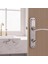 Wc Banyo Kapı Kolu Nikel Inox Aynalı Sağa Sola Uygun Kilitlenebilir Iç Dış Tuvalet Kapısı 2 Takım 4