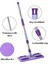Mandallı Mikrofiber Mop, Yer Mopu, Fayans, Duvar, Yüzey Temizlik (1 Adet Yedek Bez Hediyeli) - Mor 5