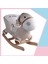 Sallanan Doldurulmuş At Peluş Rocker 60 cm Bej-Beyaz Yktsn 1