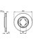 Ön Fren Aynası Rover 600 618 96-99 620İ Si Ti 93-99 / Honda Accord Euro 2.0l F20Z1 Ce8 Kasa 96-98 15 Jant (2 Adet) 45251SM4G01-45251SN7E50-GBD90837 1