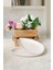 Mat Beyaz Serenity Kayık Tabak 24 cm 2 Adet 022 3