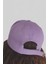 Catsue Kedi Desenli Pamuk Lila Cap Şapka 3
