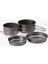 Multi Compact Cookset Titanyum, 2 Kişilik, Hafif Katlanabilir Kamp Tencere Seti 1