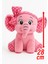 Pembe Fil Peluş Oyuncak – 28 cm 1