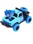 2'li Set 4x4 Metal Çarpışan Jeep Oyuncak Araba | Ses ve Işık Efektleri | Çek-Bırak 5