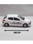 Peugeot 206 Metal Araba 13 cm Gerçekçi Detaylarla Çocuklar İçin Eğlenceli 3