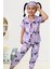 Kuromi Kız Çocuk Gömlek Yaka Düğmeli Kısa Kollu Yazlık Pijama Takımı 1