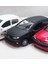 Peugeot 206 Model Araba - Metal - Çekbrak - Sesli Işıklı Siyah-Mat | 13CM 2