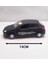Peugeot 206 Model Araba - Metal - Çekbrak - Sesli Işıklı Siyah-Mat | 13CM 3