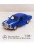 Benz W114 | 4'lü Çek Bırak Metal Araba Seti | Diecast 1:36 12CM Çek Bırak Model Ara 5
