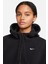 Therma Fit One Oversized Fleece Full Zip Hoodie Kadın Polar Kapüşonlu Oversize Sweatshirt Siyah 3
