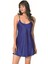 Aria's Closet Saks Kısa Saten Gecelik 1