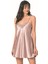 Aria's Closet Vizon Kısa Saten Gecelik 1