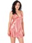 Aria's Closet Mercan Kısa Saten Gecelik 1