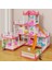 Girls Castle Villa Rol Yapma Oyunu Oyuncakları Dıy Prenses Evi, Stil: 7 Oda + 3 Kat + 3 Teras 2