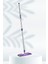 ( 1 Adet Yedek Bez Hediyeli ) Yer Mopu Fayans Duvar Yüzey Temizlik Mikrofiber Mandallı Mop 3