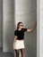 Slim Fit Crop Body Tişört 3