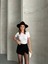Slim Fit Crop Body Tişört 2