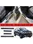 Chery Tiggo 8 Pro-Pro Max Plastik Kapı Eşiği Seti Kapı Eşiği Koruma Plastiği Koruyucu Siyah 4 Kapı 1