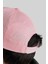 Purrfect Piksel Kedi Desenli Açık Pembe Pamuk Cap Şapka 2