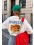 Kadın Pancake Baskılı “baker’s Soul” Oversize Sokak Stili Tişört 1