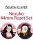 Demon Slayer Nezuko Kamado 44MM 2 Adet Rozet Set - Kimetsu No Yaiba 1