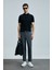 Sımon Smart Erkek Chino Pantolon Slim Fit Siyah 5