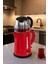Teaplus Cam Demlikli Elektrikli Çay Makinesi Kırmızı 1