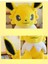 Jolteon Peluş Oyuncak Büyük 45CM Pokemon Peluş Oyuncak Tüylü Köpek Kedi Peluş 3