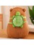 Capybara Peluş Oyuncak 35CM Yeni Model Anime Capy Bara Yumoş Tüylü Peluş Oyuncak 5